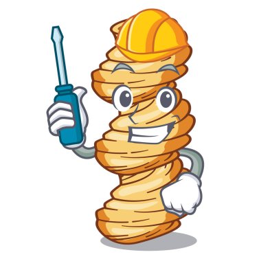 Bir karikatür kase otomotiv cellentani makarna