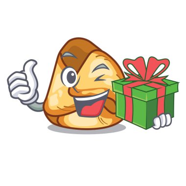 Hediye fusi istriani maskot tavada pişmiş ile