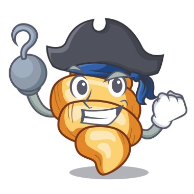 Korsan gnocchi makarna karakter izole