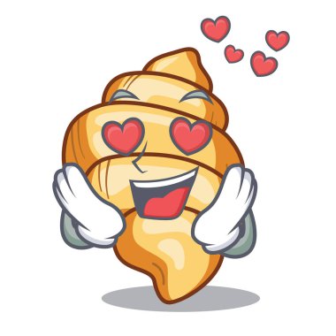 Aşk makarna gnocchi maskot tavada pişmiş