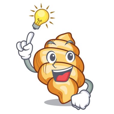 Bir çizgi film üzerinde bir fikir makarna gnocchi var