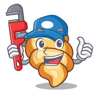 Bir karikatür üzerinde Tesisatçı makarna gnocchi