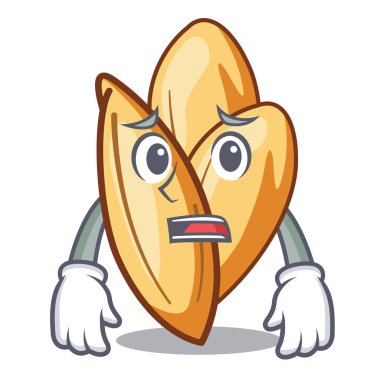 Bir maskot kase de Korkmuş orzo yapıştırmak