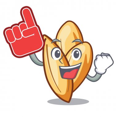 Karakter buzdolabında köpük parmak orzo makarna