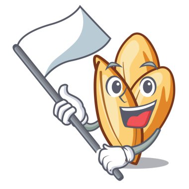 Karakter buzdolabında bayrak orzo makarna ile