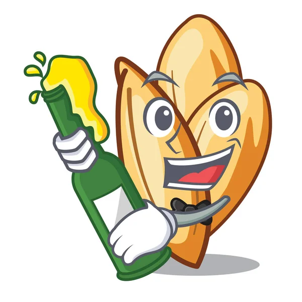 Karakter buzdolabında bira orzo makarna ile