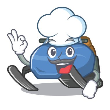 Karikatür şeklinde Şef kar mobil oyuncaklar