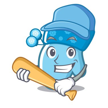 Karakter dolapları beyzbol kış eldiven oynamak