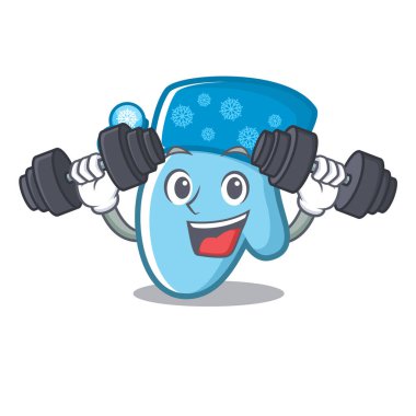 Karakter dolaplarında fitness kış eldivenleri