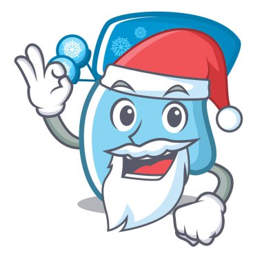 Karikatür şeklinde Santa kış eldiven