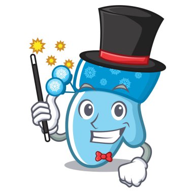 Karikatür şeklinde Sihirbaz kış eldiven