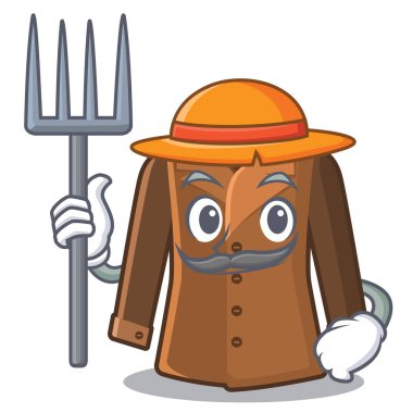 Karakter şeklinde çiftçi ceket