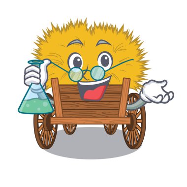 Profesör hayride maskotu ahırın yanında