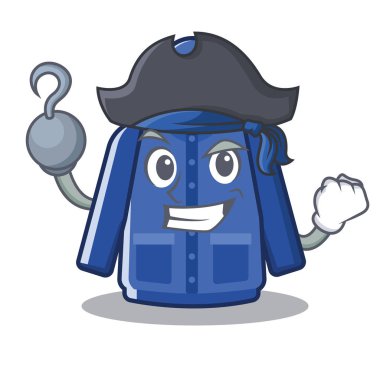 Korsan yağmurluk karikatür dolaba asıldı