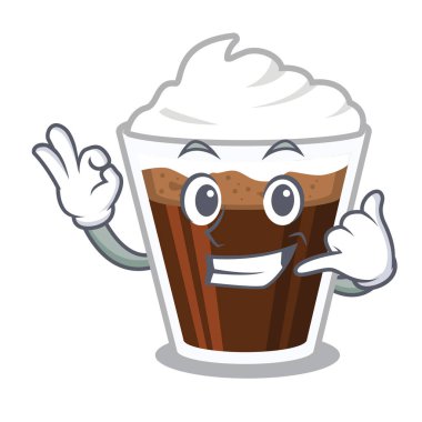 Bana karakter şeklinde İrlandalı coffe deyin