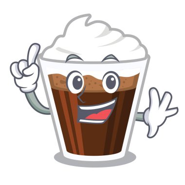 Karakter şeklinde Finger Irish coffe