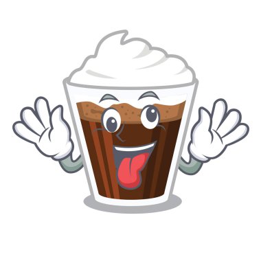 Karakter şeklinde Crazy İrlandalı coffe