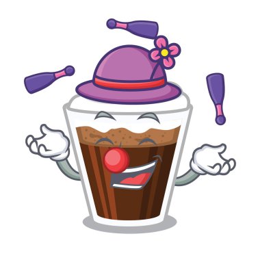 Karakter şeklinde İrlandalı coffe hokkabazlık