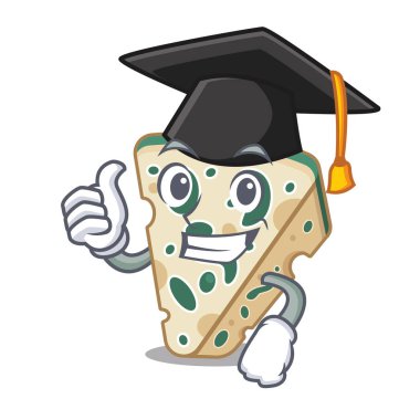 Mezuniyet mavi peynir karikatür plaka servis