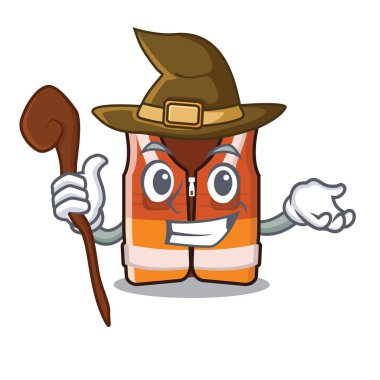 Karikatür şeklinde Cadı güvenlik yelek