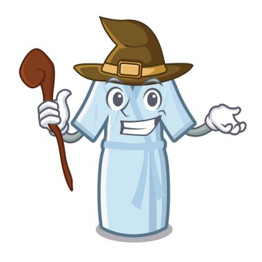 Karakter dolabında saklanan cadı bornoz