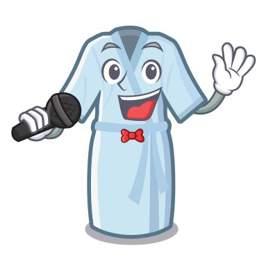 Şarkı bornoz karakter dolabında saklanır