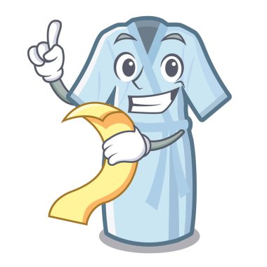 Karakter dolabında saklanan menü bornozile