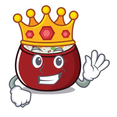 Kral lor pirinç karakter plaka üzerine yerleştirilir