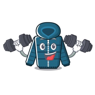 Karakter şeklinde Fitness kış ceket