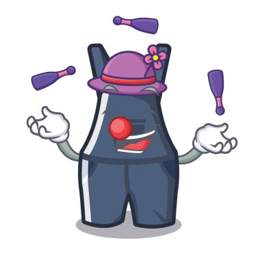 karikatür tulum çanta yerleştirilir