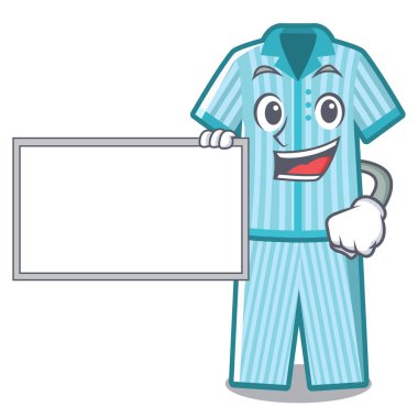 Karakterizole tahta pijama ile