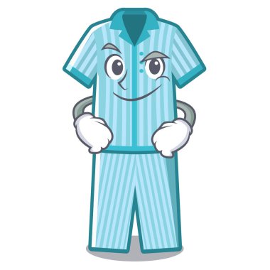 Maskot şeklinde sırıtan pijama