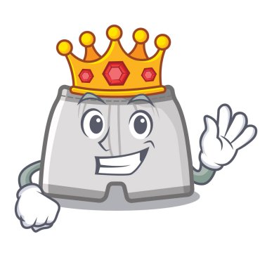 Karikatür dolap kral yüzme gövdesi