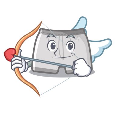 Karikatür şeklinde Cupid yüzme şort