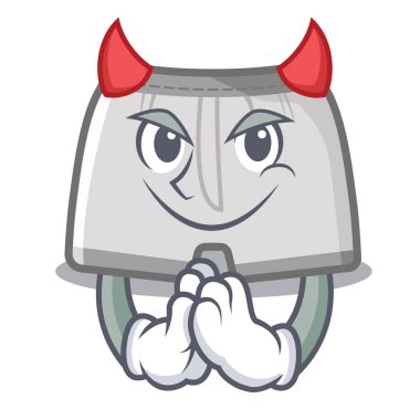 Karakter dolabında saklanan şeytan yüzme şortları