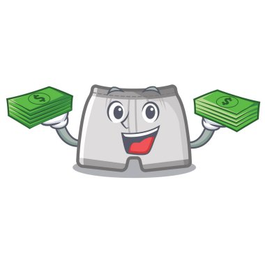 Para çantası karakter dolap saklanan yüzme şort ile