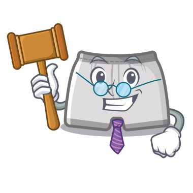 Karikatür dolap yargıç yüzme bagajı