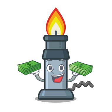 Karakter cebinde para çantası busen brülör ile