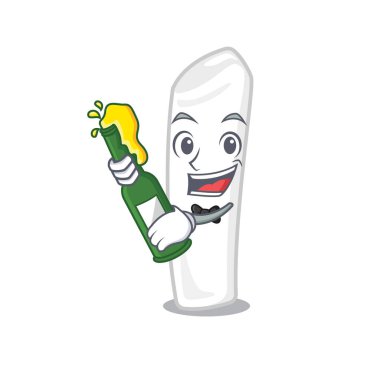 Yönetim kurulu önünde bira tebeşir karikatür ile