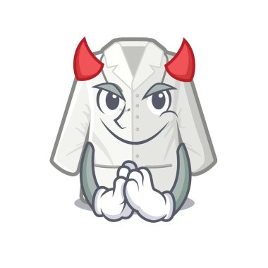 Maskot dolabında saklanan şeytan doktor paltosu