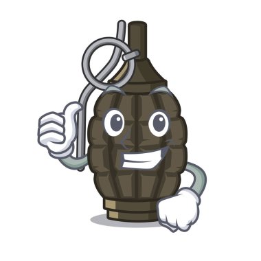 Maskot şeklinde el bombası kadar Thumbs