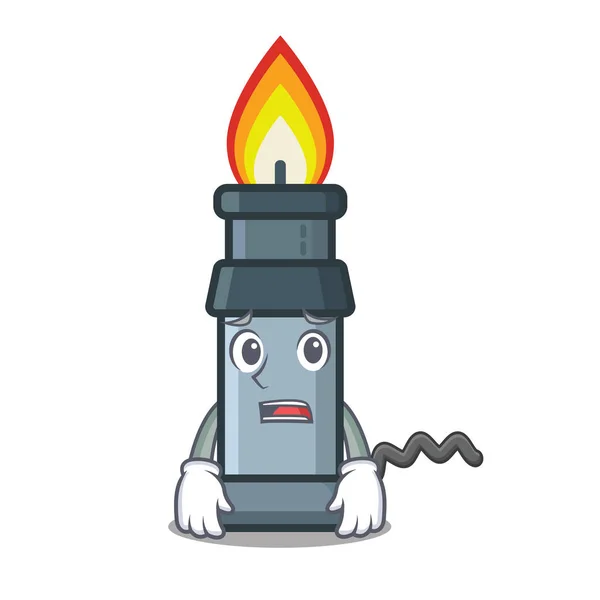 Bang Busen brander in het personage Pocket — Stockvector