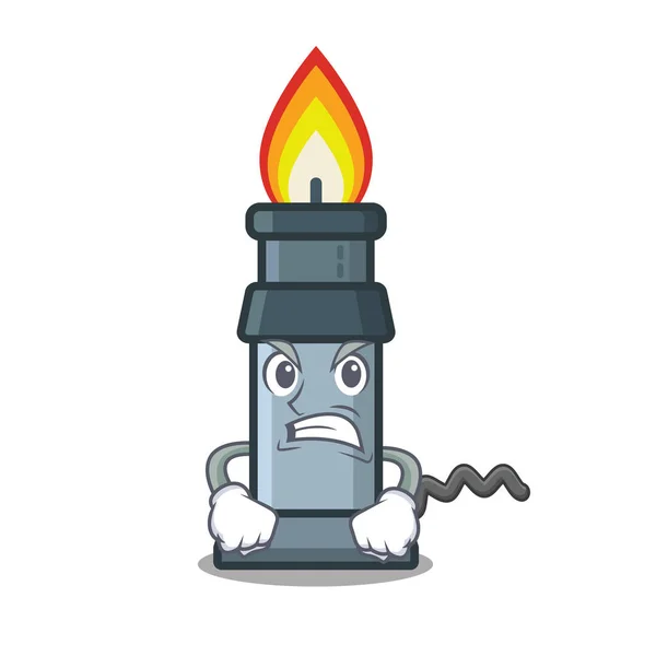 Boze Busen brander in het personage Pocket — Stockvector