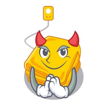 Maskot dolabında saklanan şeytan elektrikli battaniyeler