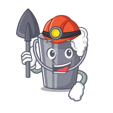 Karakter şeklinde madenci sabunlu su