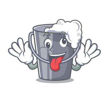 Bir karikatür şişesinde Çılgın sabunlu su