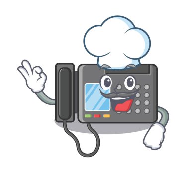 Karakter şeklinde Şef Faks makinesi