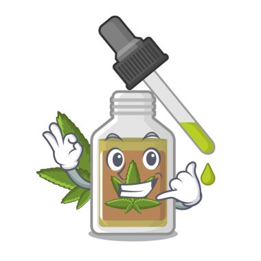 Bana maskot masada kenevir yağı çağırın