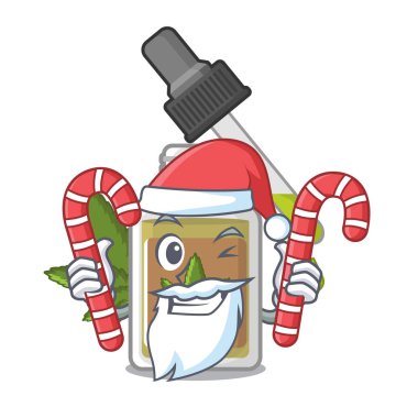 Maskot masada şeker kenevir yağı ile Santa