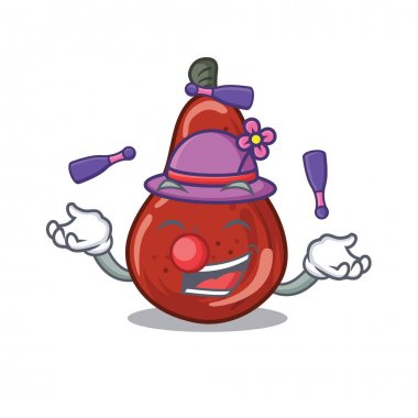 Karikatür buzdolabına koymak kırmızı armut hokkabazlık